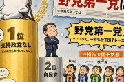 【朗報】参政党が野党第一党に