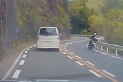 【長野】野麦街道で撮影されたツーリンググループのあまりにもひどい運転。