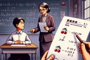 【悲報】小学生「9+3=12」教師「うーん、さくらんぼ計算してないから減点w」
