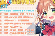 Vtuber 【本間ひまわり】ひまわりのGWスケジュールかなり配信詰め込んでるな、頑張ってんな…