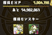 【パズドラ】ランク経験値800万！片茂極練うますぎワロタｗｗｗｗｗｗｗ