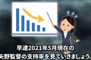 阪神・矢野監督の支持率を調査した結果