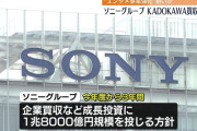 ソニーってマジで手広く色々やってんだな⋯