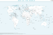 【画像】国連「メルカトル図法やめてこれからは実際の国の大きさに基づいた地図を採用します」