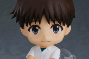 テレ顔に注目『エヴァ』碇シンジのねんどろいど登場！付属パーツの鞄・リュック・音楽プレイヤーで日常を再現