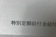特別給付金申請終わったわ