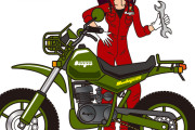 【画像】激エチバイク女子「あたしと5万円でイイコトしない？///」