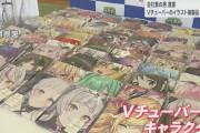 【画像】Vtuberの抱き枕カバーを違法販売して逮捕された男のニュースにあの人が映り込むｗｗｗｗ