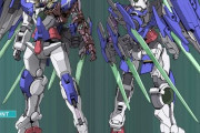 【画像あり】ガンダムエクシアリペアIVことグラハムガンダムの斬新なトランザム姿がこちらｗｗｗｗ