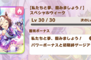 【ウマ娘】有馬特攻サポは配布根性スぺ！！・・・無微なら確かに意外とアリかも？