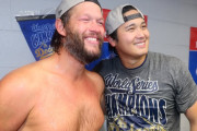 大谷翔平とカーショーの2ショットに全米感動！←「世代交代」「親父ボディ」（海外の反応）