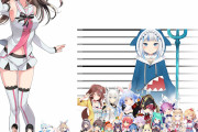 【画像】Vtuberの登録者数を可視化した画像が分かりやすいと話題にｗｗｗｗｗｗｗｗｗｗｗｗｗ