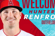 大谷エンゼルス、外野手のハンター・レンフローを獲得