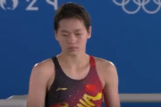 【パリ五輪】水しぶきを消す謎の技術で飛び込み2連覇の中国代表選手、明らかに物理法則を無視してる