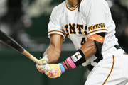 巨人・ウォーカー　.296 7本塁打 17打点 OPS.892
