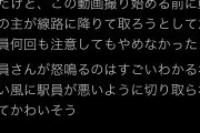【非常事態じゃない？】線路内に財布を落として非常停止ボタン押した乗客に駅員激高