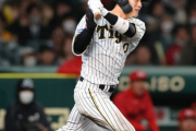 木浪聖也(神) .440  ops1.02 出塁率.500