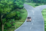 【画像】アニメの道路、よく見るとおかしい...