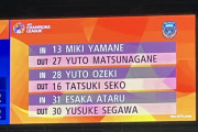 ◆ACL珍◆蔚山現代MF江坂任が川崎Fの瀬川と交代してて?