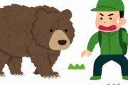 クマ専門家「絶対に逃げないで下さい。追いかけてきます。動かないと運が良ければ助かる」