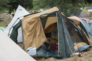 【キャンプ】テントが飛んでった・・・