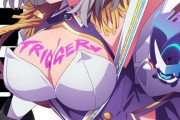 『TRIGGER NIGHT Vol.13/14』キービジュアルの描きおろしアカネが公開！胸に文字とかエチすぎる