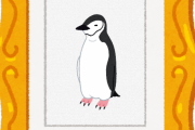 このペンギンの絵どう思う？（画像）