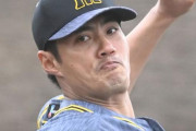 阪神・チェンが大炎上　２軍戦で6回途中１１安打８失点　福留には２点二塁打浴びる