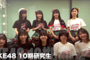 SKE48 10期研究生の昇格発表！9名のコメント動画が公開