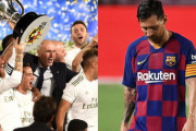 【リーガエスパニョーラ】メッシ退団騒動のバルサと“不吉なジンクス”　レアルのリーガ優勝後に「耐え難い別れ」