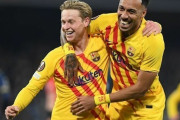 バルセロナ、ゴールラッシュでナポリに4-2大勝！2戦合計5-3でELベスト16進出（関連まとめ）