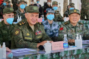 中国とロシア国防相が合同軍事演習を視察、両国の連携強化を確認！