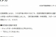 キャッチボール中の男児らにおじさんが「打たしてくれないか」と声をかける事案発生