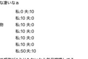 【画像】主婦「これで夫と毎月喧嘩してる」