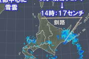 北海道、親の仇かというくらい雪が降ってくる！！！