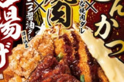 【悲報】伝説のすた丼屋さん、なんと鶏と豚と牛を全て載せた丼を販売してしまう……