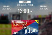 【試合実況】西武スタメン 先発:平井（2021.4.25）