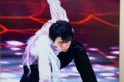 2024年報道写真展 銀座三越（12月27日～1月6日） 3月に撮影した 羽生結弦 さんの写真2枚と #パリ五輪 の写真が展示されています