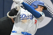 大谷翔平　衝撃の１４５メートル特大弾に打たれた左腕苦笑い　ＮＨＫＢＳの解説も思わず「ハハッ」→「どの球場でも入ってる」