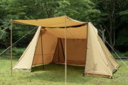 DOD ヨンヨンベースTC【動画】デュオスタイルで広々つかえるシェルターテント♪