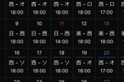 ８月の西武、6連戦ラッシュ