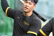 佐藤輝の血が騒ぐ　阪神浮上の起爆剤へ田中将、朗希らパの剛腕に「勝つしかない」