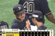 【ソフトバンク対オリックス23回戦】オリックスが６－１でソフトバンクに勝利し５連勝！田嶋が８回１失点で６勝目！若月が決勝打含む猛打賞！CS争う３位のソフトバンクは痛い黒星