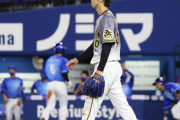 阪神青柳５回８安打４失点降板、初回から精彩欠く