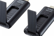 【新製品】HDMIをワイヤレス化　送受信器セットで85,800円