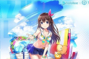 Vtuber アズレンコラボときのそら別衣装イラストｷﾀ――(ﾟ∀ﾟ)――!!水着衣装・・・えちえちすぎますねぇ