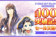 【朗報】テイルズオブヴェスペリア リマスターさん、全世界累計100万本突破！←リマスターでこれは凄くね？