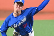 中日金丸にまた悲劇　７回途中１失点好投も、打線援護なくプロ初勝利持ち越し　登板５試合でわずか３得点