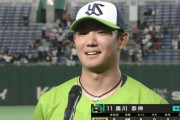 奥川恭伸(20) 4勝2敗　防御率4.19 K/BB6.50(52/8)