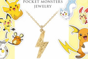“でんきタイプ”のポケモンがモチーフの稲妻形のネックレスが登場！
